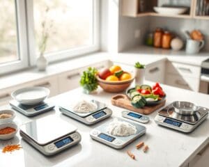 Keukenweegschalen voor precisie bij het koken