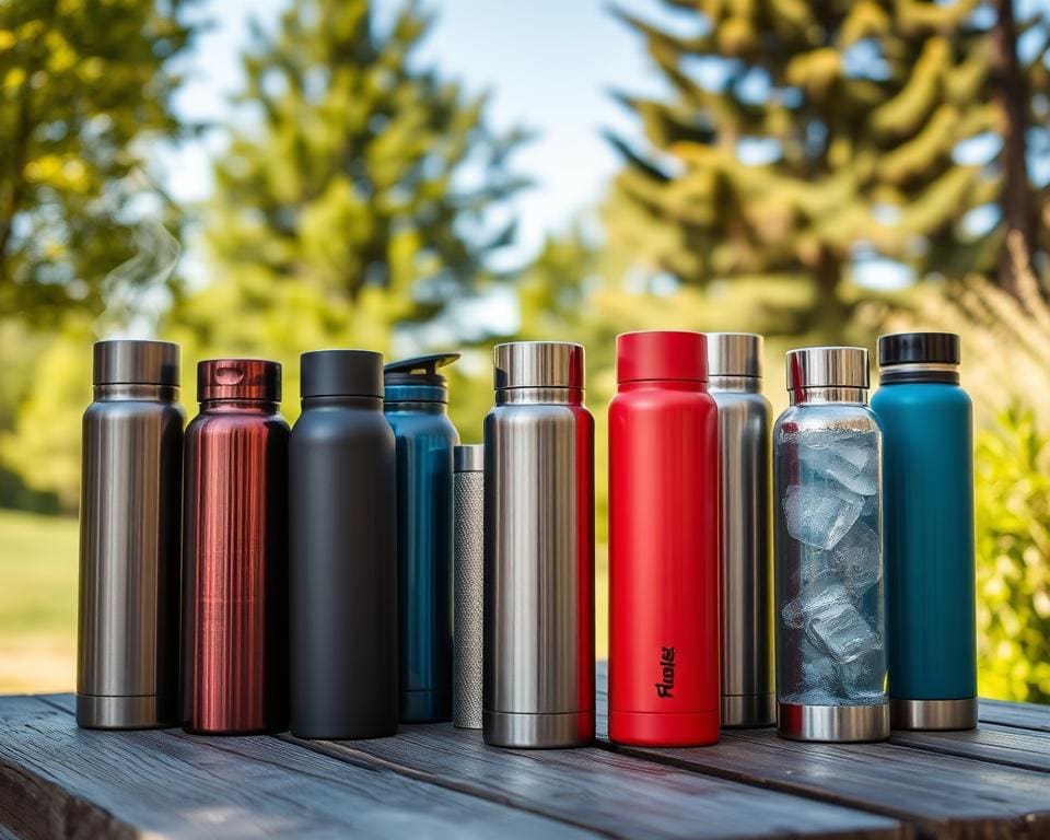 Thermosflessen voor warme of koude dranken onderweg