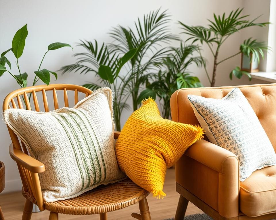 Zitkussens voor extra comfort op stoelen en banken