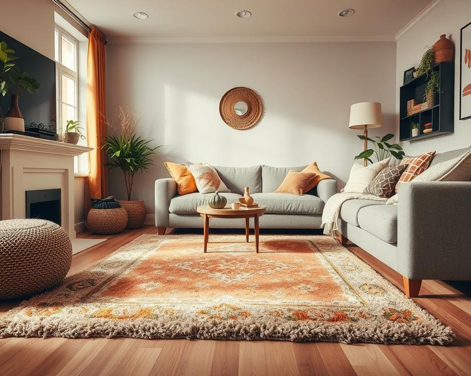 vloerkleden die warmte en comfort brengen