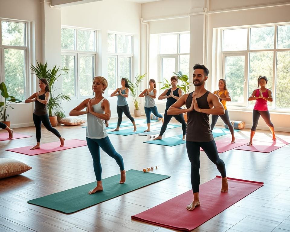 yoga oefeningen voor beginners