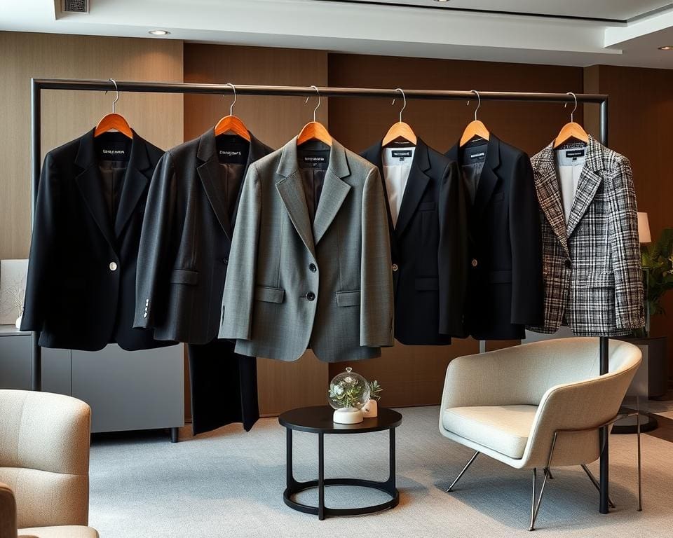 Balenciaga blazers: Innovatief en modern voor de werkdag