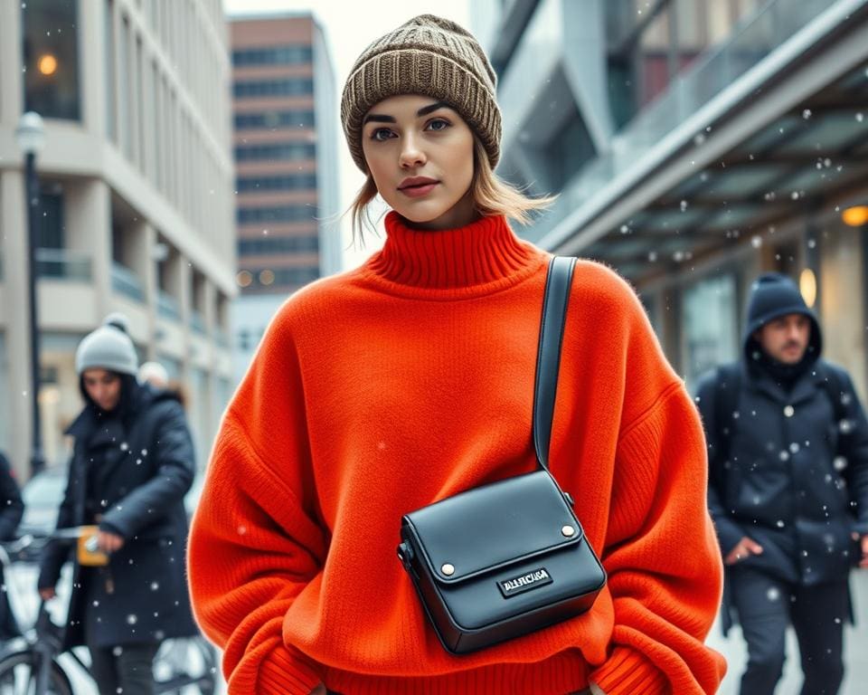 Balenciaga truien: Voor een gedurfde en casual winterlook