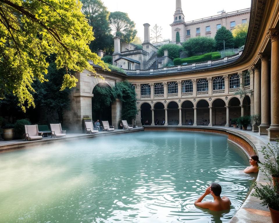 Bath: relaxen in thermale baden en historische charme