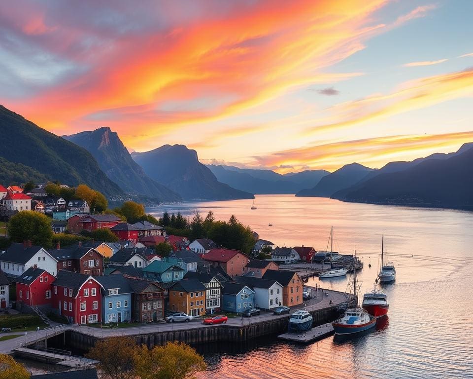 Bergen: toegang tot de Noorse fjorden