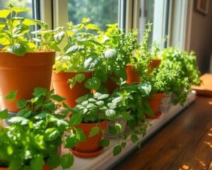 De perfecte kruiden voor je keukenplantenbak