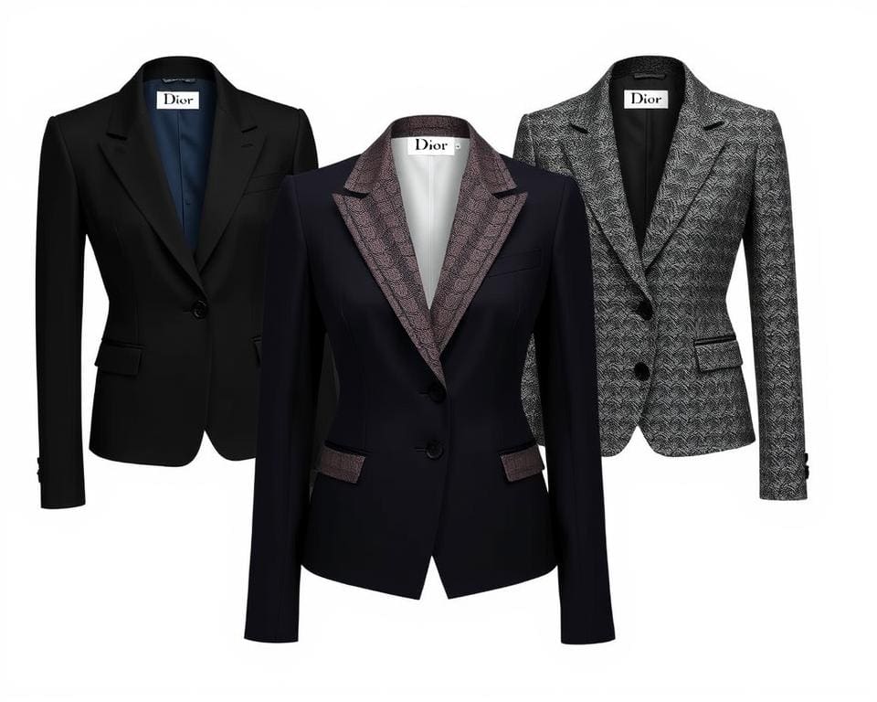 Dior blazers stijlvolle uitstraling