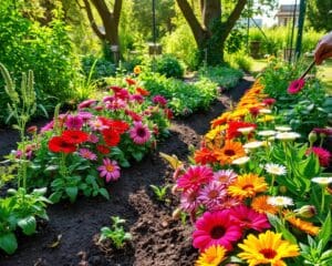 Een tuin aanleggen met kruiden en bloemen