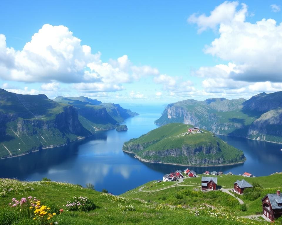 Fjordlandschap in Stavanger