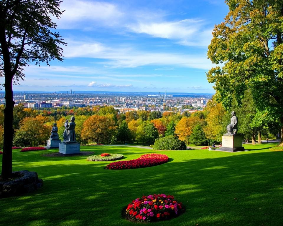 Frognerpark en Ekebergparken in Oslo