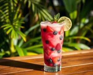 Frozen Berry Daiquiri: Fris en fruitig