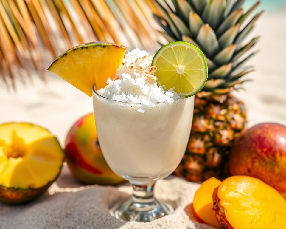 Frozen Coconut Margarita: Tropisch en romig