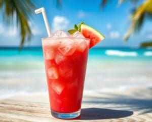 Frozen Watermelon Slush: Verfrissend rood