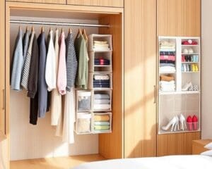 Handige organizerzakken voor kledingkastdeuren voor ruimte