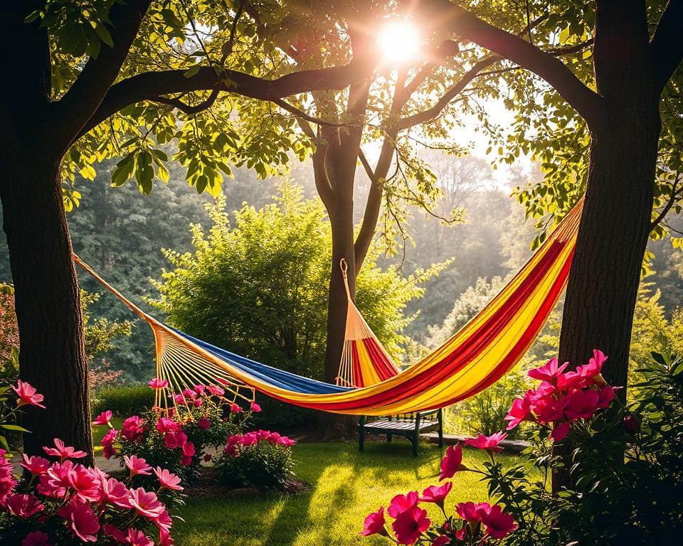 Hangmatten voor rustgevende momenten in de tuin