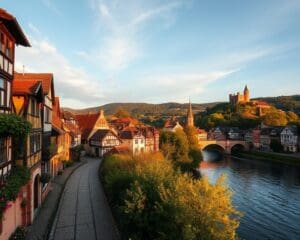 Heidelberg: romantische straten en Neckar-rivier