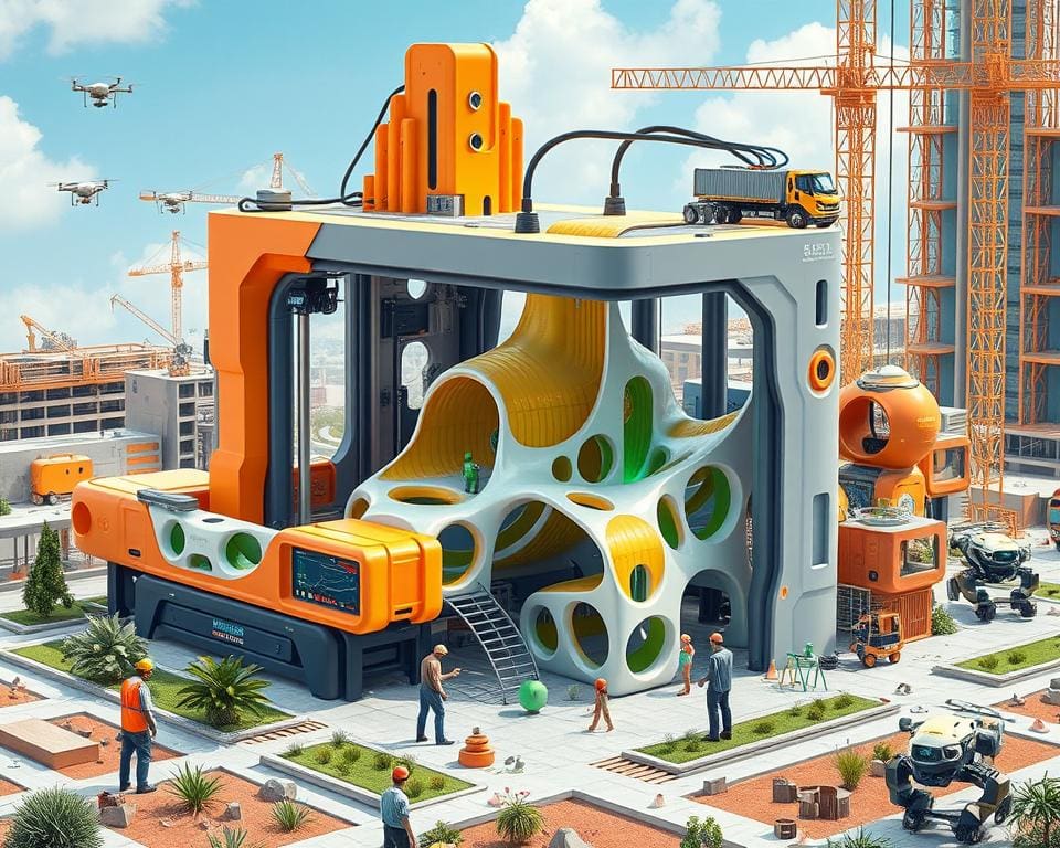 Hoe draagt 3D-printing bij aan bouwinnovaties?