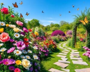 Hoe maak je een prachtige bloementuin?