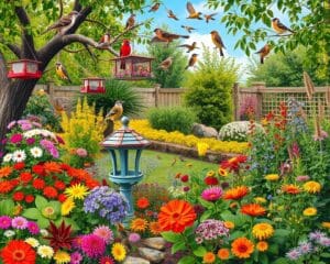 Hoe maak je een tuin vogelvriendelijk?