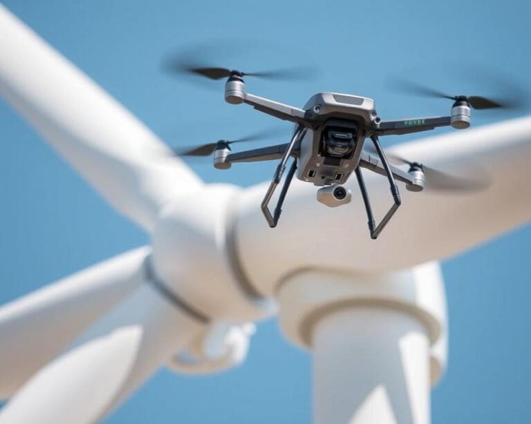 Hoe werken drones in de inspectie van windturbines?