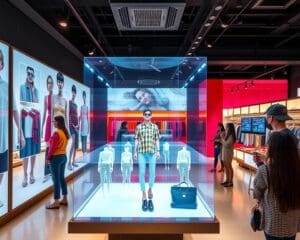 Hoe werkt augmented reality in winkelervaringen?