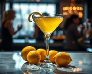 Lemon Drop Martini: Zuur en zoet in balans
