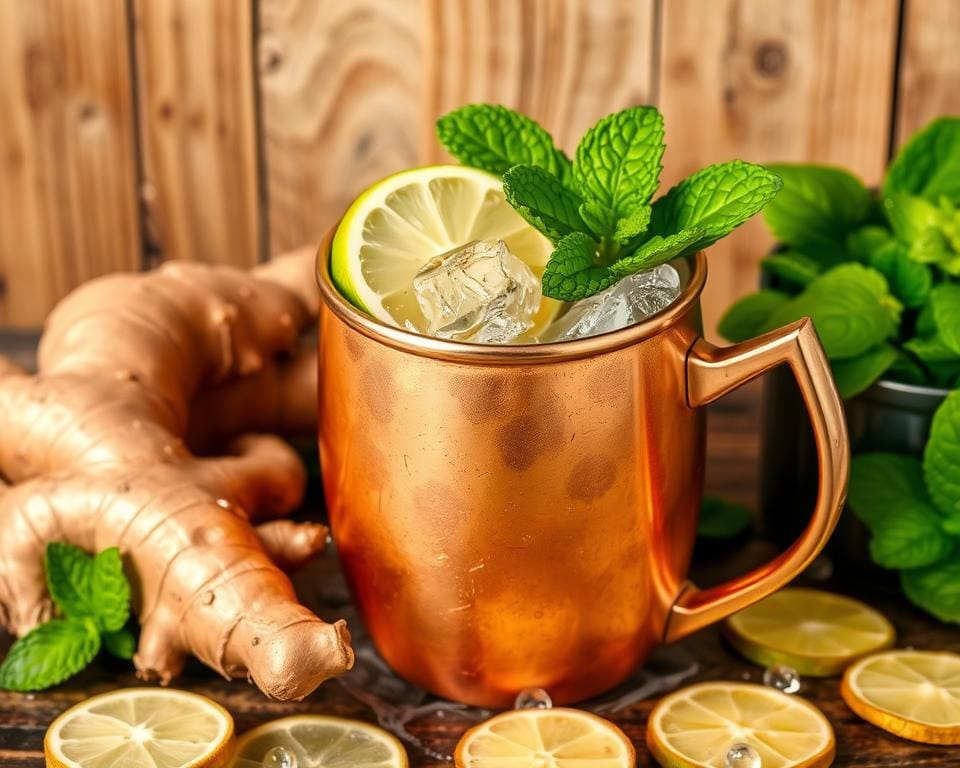 Moscow Mule: Pittige frisheid met gemberbier