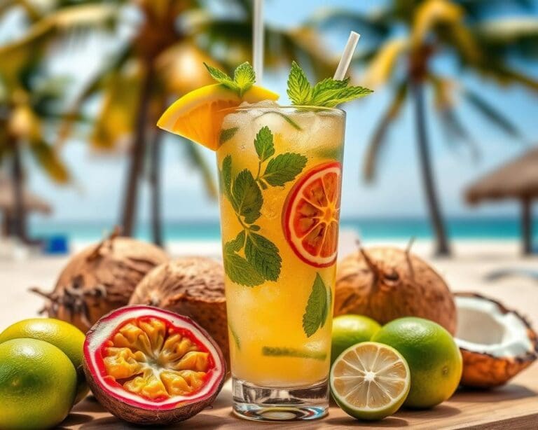 Passion Fruit Mojito: Tropische twist