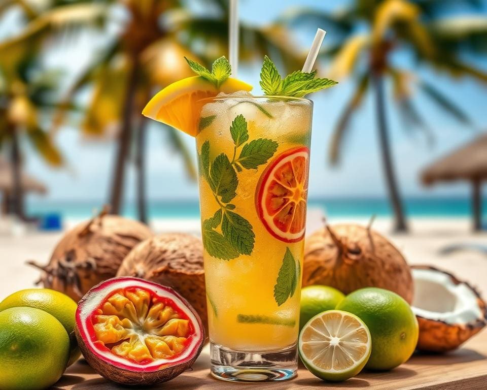 Passion Fruit Mojito: Tropische twist