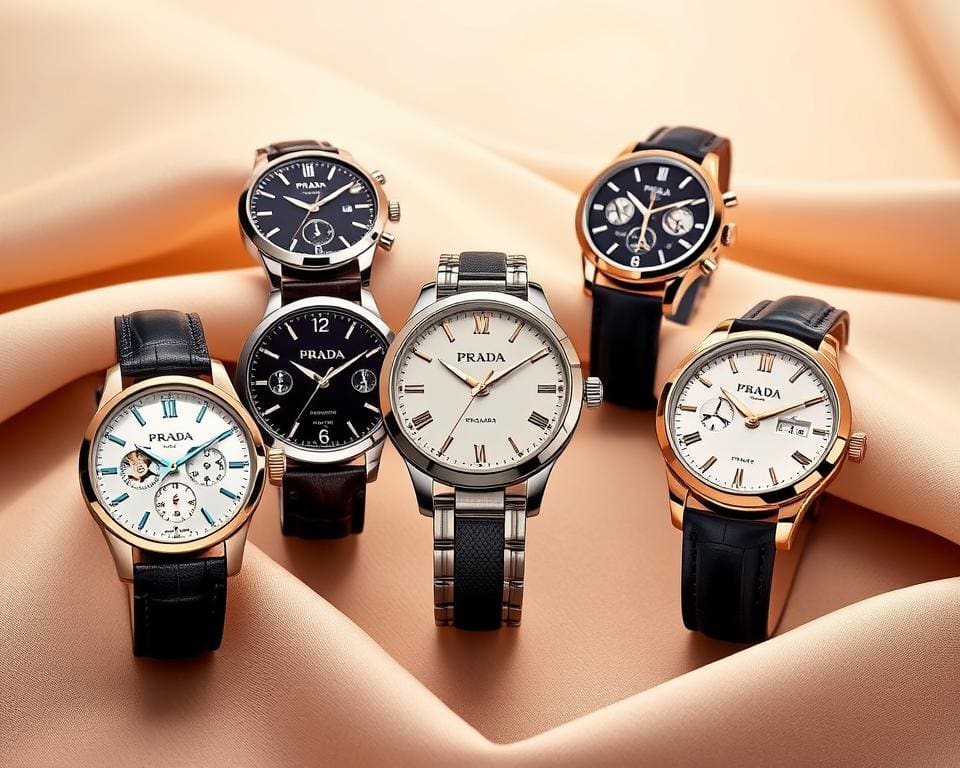 Prada horloges: Luxe en precisie in één