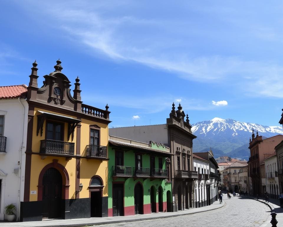 Quito: koloniale architectuur en Andesuitzichten