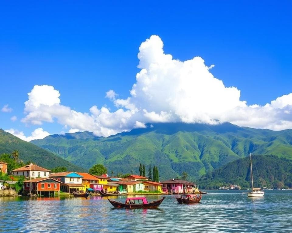 San Pedro La Laguna: aan het Atitlánmeer in Guatemala