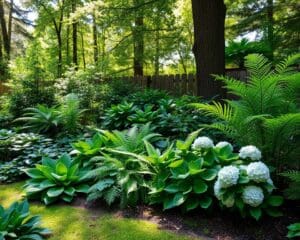 Schaduwplanten voor een rustige achtertuin