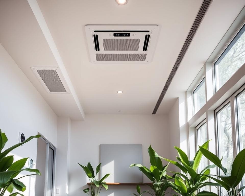 Slimme woning technologie en ventilatie