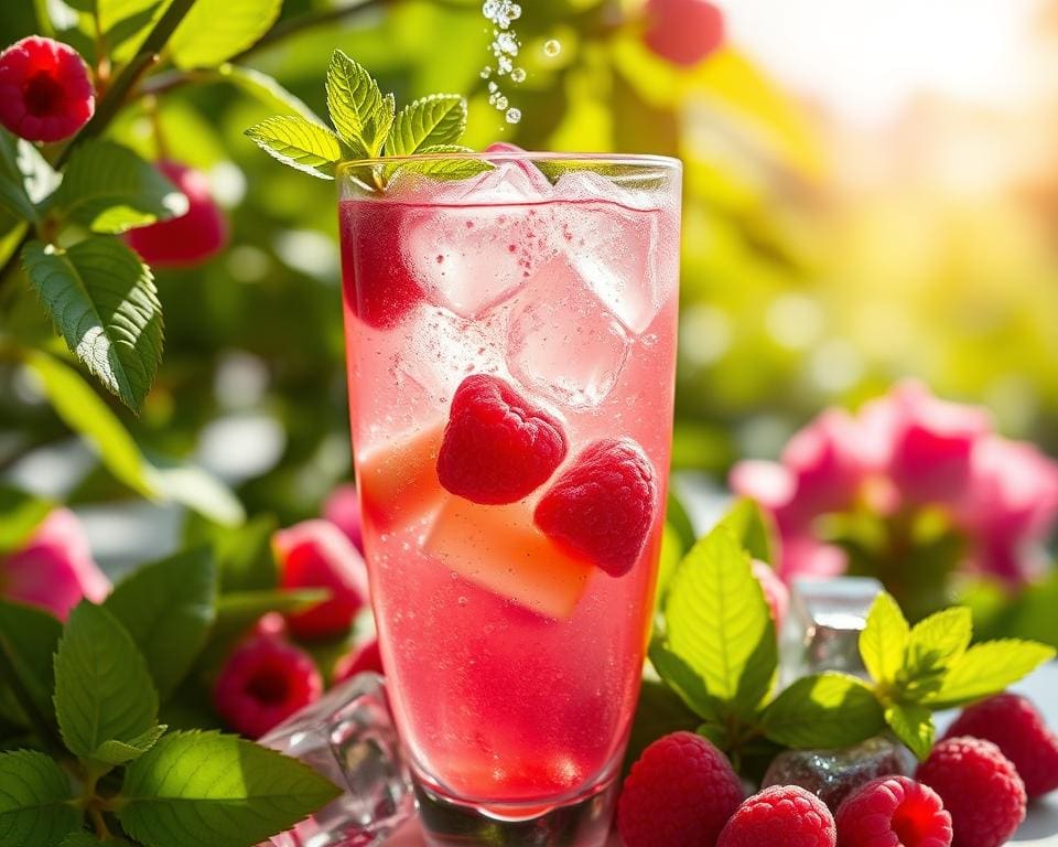 Sparkling Raspberry Punch: Zomer in een glas