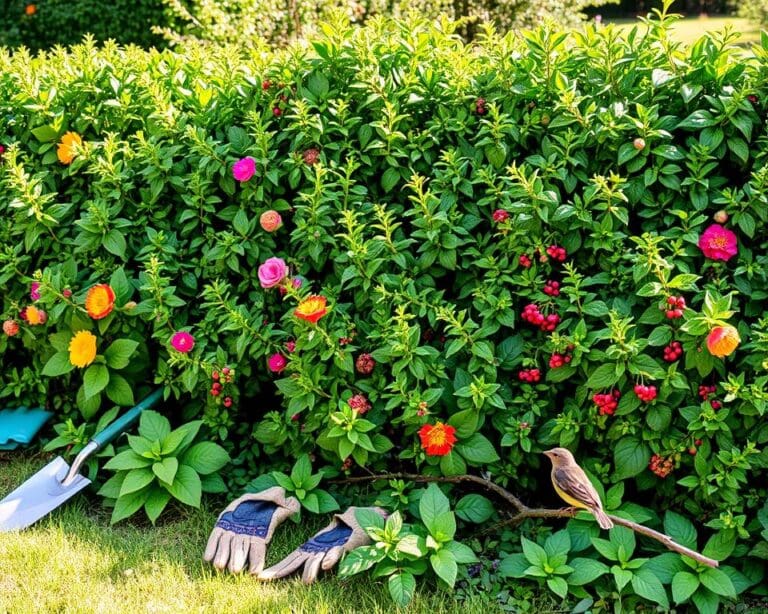 Tips voor het planten van een vogelhaag