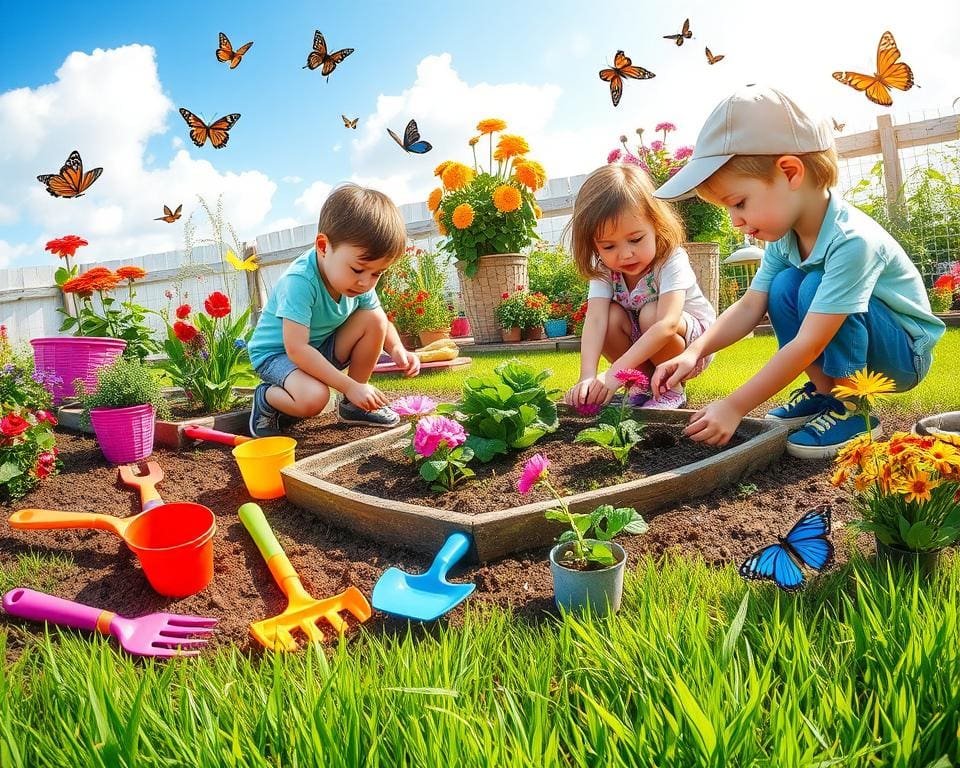 Tuinieren met kinderen: leuke ideeën