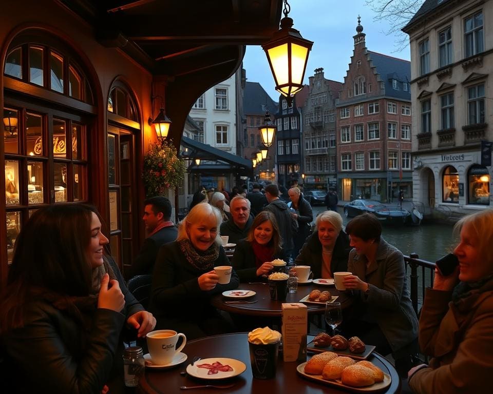 Vlaamse gezelligheid in Brugge