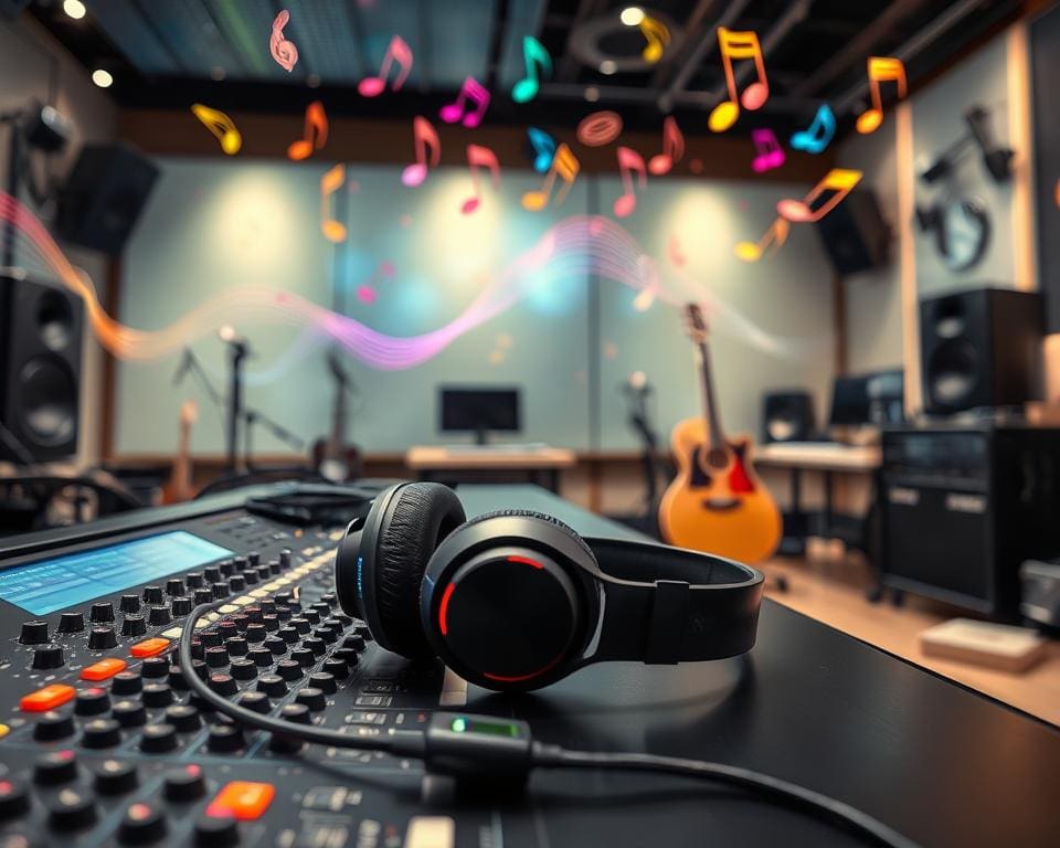 Wat maakt draadloze koptelefoons flexibel voor muziekproductie?