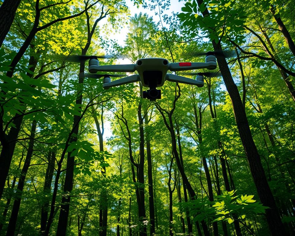 Wat maakt drones nuttig voor bosbeheer?