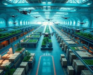 Wat maakt drones nuttig voor logistieke centra?