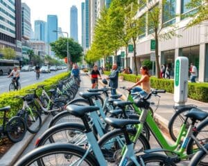 Wat zijn de voordelen van elektrische fietsen voor stadsvervoer?