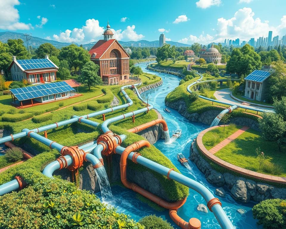 Wat zijn de voordelen van slimme netwerken in waterbeheer?