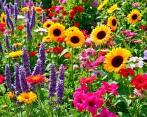 Welke bloemen bloeien het langst in de zomer?