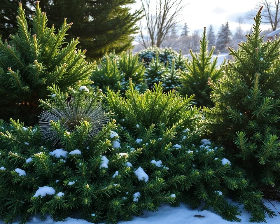 Winterharde groenblijvende planten