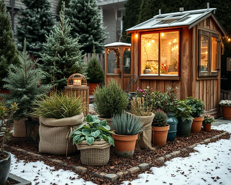 Zo bescherm je je planten tegen winterkou