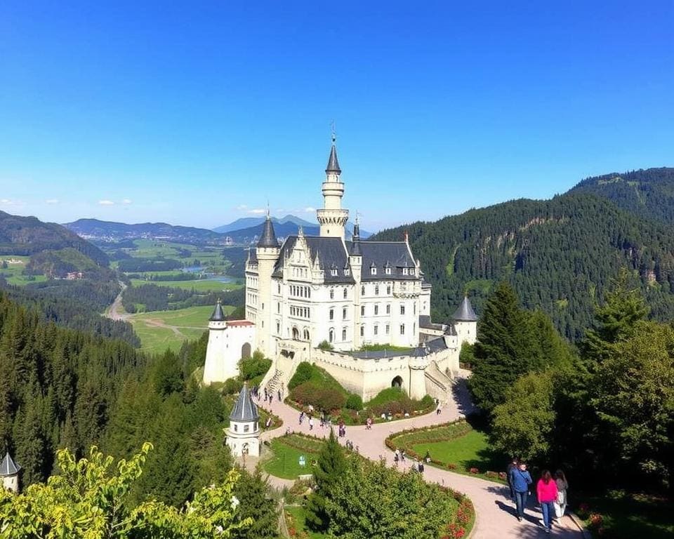 bezoekersinformatie over het Slot Neuschwanstein