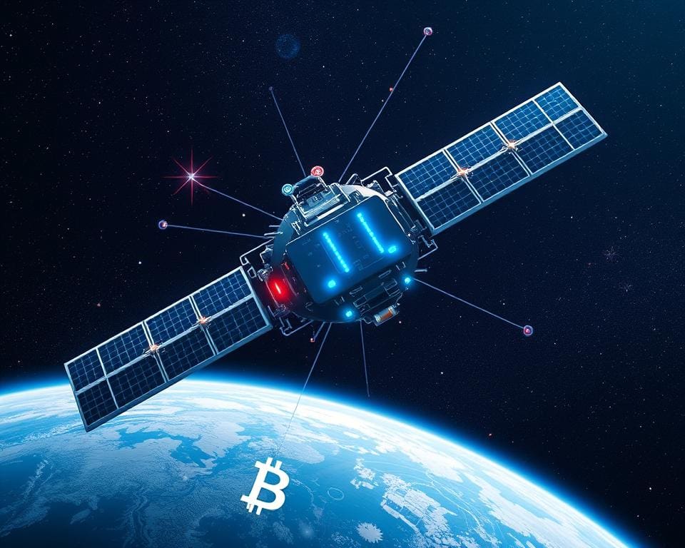 blockchain toepassingen in satellietcommunicatie