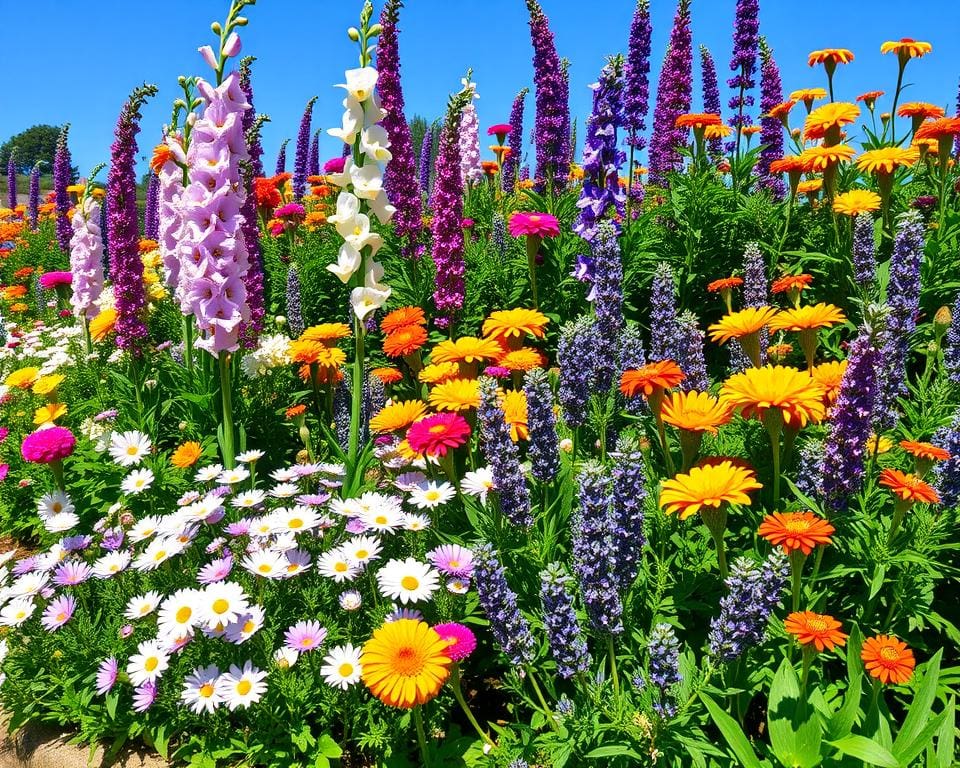 bloemenborder planten