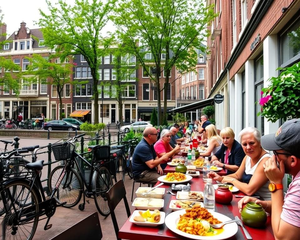 cultuur en lokale gerechten in Amsterdam